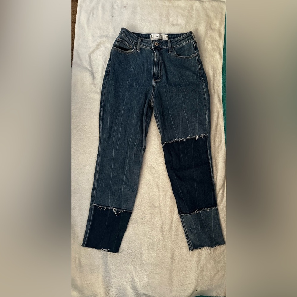 Womans Hollister Curvy High Rise Mom Jeans